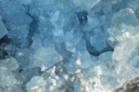 Natural Blue Celestite Cluster With Large Cubic Crystals x 1 From Sakoany, Madagascar - TopRock