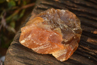 Natural Honey Aragonite Etched & Cobbed Pieces  x 6 From Namibia