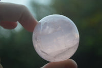 Polished Gemmy Pink Rose Quartz Spheres  x 6 From Ambatondrazaka, Madagascar - Toprock Gemstones and Minerals 