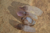 Natural Skeletal & Sceptre Window Amethyst Crystals  x 35 From Chiredzi, Zimbabwe