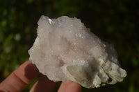 Natural Pale Lilac Spirit Quartz Clusters x 6 From Boekenhouthoek, South Africa