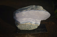 Natural Blue Lace Agate Geode Specimens  x 9 From Nsanje, Malawi - Toprock Gemstones and Minerals 