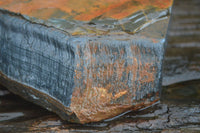 Natural Golden Blue Tigers Eye Specimens  x 2 From Prieska, South Africa - TopRock