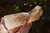 Polished Gorgeous Pair Of Smokey Window Sceptre Quartz Crystals x 2 From Ankazobe, Madagascar - TopRock