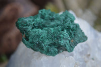 Natural Chatoyant Silky Malachite Specimens  x 12 From Kasompe, Congo - Toprock Gemstones and Minerals 