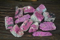 Natural Salrose Cobaltion Dolomite Specimens x 12 From Kakanda, Congo