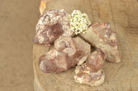 Natural Red Hematoid Phantom Quartz Crystals  x 4 From Karoi, Zimbabwe - TopRock