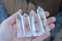 Polished Clear Quartz Crystal Points x 24 From Madagascar - TopRock