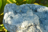 Natural Blue Celestite Cluster With Large Cubic Crystals x 1 From Sakoany, Madagascar - TopRock