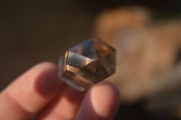 Polished Wispy Phantom Smokey Quartz Points x 35 From Madagascar