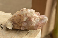 Natural Red Hematoid Phantom Quartz Crystals  x 4 From Karoi, Zimbabwe - TopRock