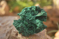 Natural Chatoyant Silky Malachite Specimens  x 6 From Congo - Toprock Gemstones and Minerals 