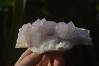 Natural Pale Lilac Spirit Quartz Clusters x 6 From Boekenhouthoek, South Africa