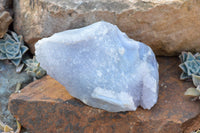 Natural Blue Lace Agate Geode Specimens  x 2 From Malawi - TopRock