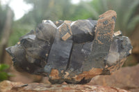 Natural Smokey Quartz Crystal Specimens  x 2 From Erongo Mountains, Namibia - TopRock