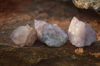 Natural Small Mixed Spirit Quartz Crystals & Clusters  x 35 From Boekenhouthoek, South Africa - Toprock Gemstones and Minerals 