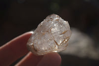 Natural Clear Amethyst & Smokey Brandberg Quartz Crystals x 12 From Brandberg, Namibia