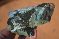 Natural Drusy Chrysocolla & Malachite Dolomite Specimens x 3 From Kakanda, Congo