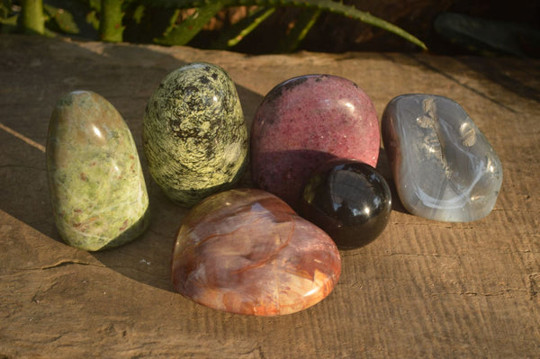 Polished Mixed Selection Of Retail Items  x 6 From Southern Africa - Toprock Gemstones and Minerals 