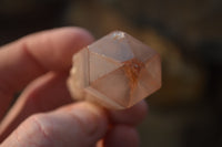 Natural Red Hematoid Quartz Specimens x 24 From Karoi, Zimbabwe