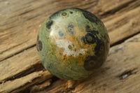 Polished Stromatolite / Kambaba Jasper Spheres x 3 From Madagascar - TopRock