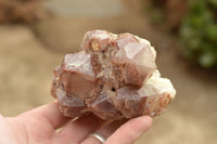 Natural Red Hematoid Quartz Clusters  x 6 From Karoi, Zimbabwe - TopRock