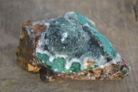 Natural Drusy Coated Ball Malachite On Dolomite Specimens  x 2 From Likasi, Congo