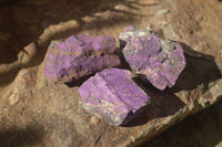 Natural Selected Purpurite Cobbed Specimens  x 14 From Namibia - TopRock