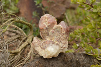 Natural Red Hematoid Phantom Quartz Crystals  x 4 From Karoi, Zimbabwe - TopRock