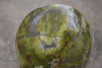 Polished Green Opal Standing Free Form  x 1 From Madagascar - Toprock Gemstones and Minerals 