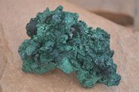 Natural Chatoyant Silky Malachite Specimens  x 6 From Congo - Toprock Gemstones and Minerals 