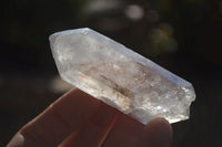 Natural Clear Amethyst & Smokey Brandberg Quartz Crystals x 12 From Brandberg, Namibia