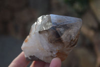 Natural Clear, Smokey, Amethyst and Window Quartz Specimens x 6 From Brandberg, Namibia - Toprock Gemstones and Minerals 