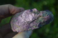 Natural Metallic Purpurite Cobbed Specimens  x 6 From Erongo, Namibia - Toprock Gemstones and Minerals 