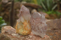 Natural Red Hematoid Quartz Specimens x 12 From Karoi, Zimbabwe - TopRock