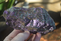 Natural Rough Metallic Purpurite Specimens  x 3 From Erongo, Namibia - Toprock Gemstones and Minerals 