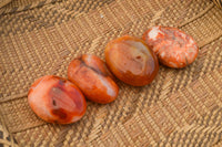 Polished Small Carnelian Palm Stones / Gallets - sold per kg - From Madagascar - TopRock