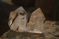 Polished Mixed Wonderland Quartz Points x 12 From Ankazobe, Madagascar