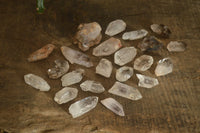 Natural Mixed Amethyst & Smokey Brandberg Quartz Crystals x 35 From Brandberg, Namibia