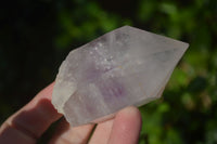 Natural Clear, Smokey, Amethyst and Window Quartz Specimens x 6 From Brandberg, Namibia - Toprock Gemstones and Minerals 