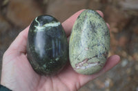 Polished Leopard Stone Free Forms  x 6 From Zimbabwe