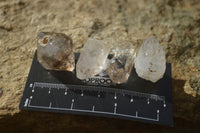 Natural Mixed Amethyst & Smokey Brandberg Quartz Crystals x 35 From Brandberg, Namibia