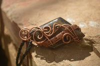 Polished Pietersite Copper Wire Wrapped Pendants  - Sold Per Piece -  From Namibia - TopRock