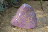 Polished Purple Stichtite & Serpentine Standing Free Form x 1 From Barberton, South Africa