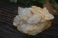 Natural Cascading White Phantom Smokey Quartz Specimens  x 3 From Luena, Congo - Toprock Gemstones and Minerals 