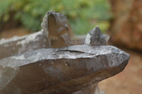 Natural Smokey Quartz Crystal Specimens  x 2 From Erongo Mountains, Namibia - TopRock