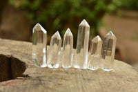 Polished Clear Quartz Crystal Points x 24 From Madagascar - TopRock