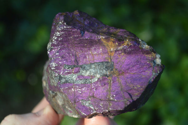 Natural Metallic Purpurite Cobbed Specimens  x 6 From Erongo, Namibia - Toprock Gemstones and Minerals 