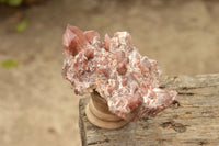 Natural Medium Sized Red Hematoid Phantom Quartz Crystals  x 8 From Karoi, Zimbabwe - TopRock