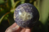 Polished Purple Lepidolite Spheres  x 6 From Zimbabwe